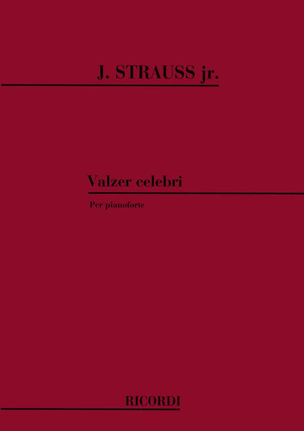 Valzer Celebri - Per Pianoforte - pro klavír